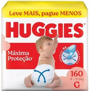 Huggies Fralda Descartável Supreme Care