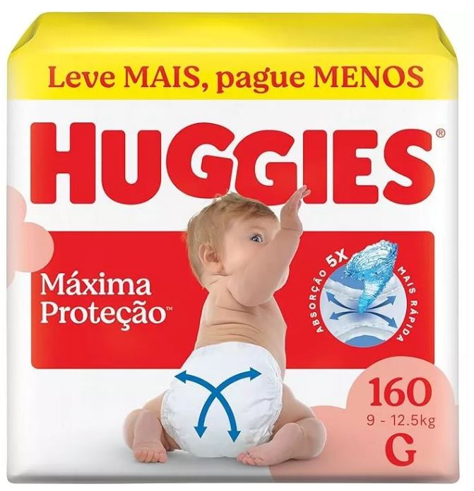Huggies Fralda Descartável Supreme Care