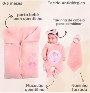 Saída Maternidade Menina Bailarina