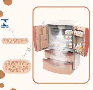Geladeira Brinquedo Infantil com Efeito