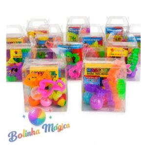 15 Maletinhas Transparentes com Cortadores